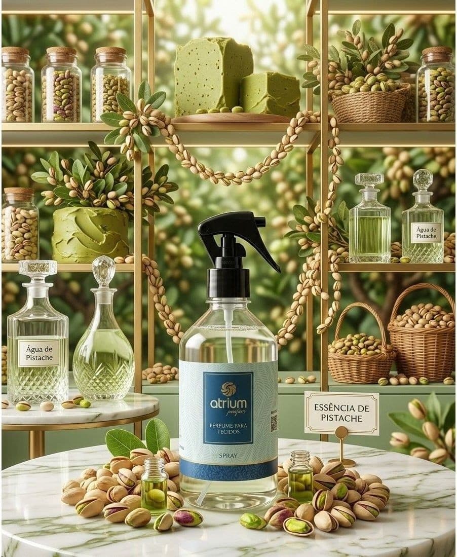 Atrium Parfum Pistache — Água para Tecidos 500ml
