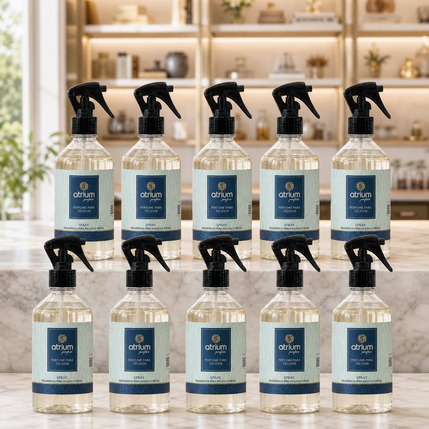 Atrium Parfum Kit 10 Águas para Tecidos — Kits Econômicos kit