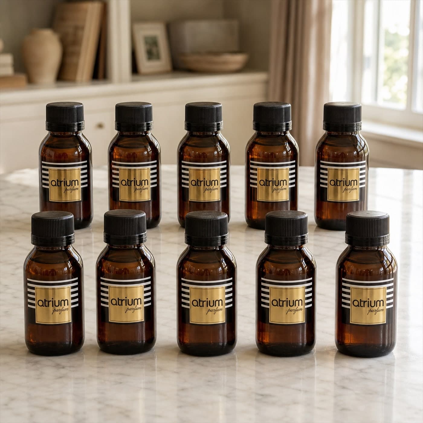 Atrium Parfum Kit 10 Essências Puras 65 ml — Kits Econômicos kit