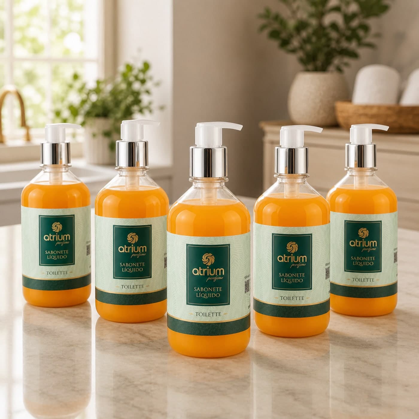 Atrium Parfum Kit 5 Sabonetes Líquidos — Kits Econômicos kit